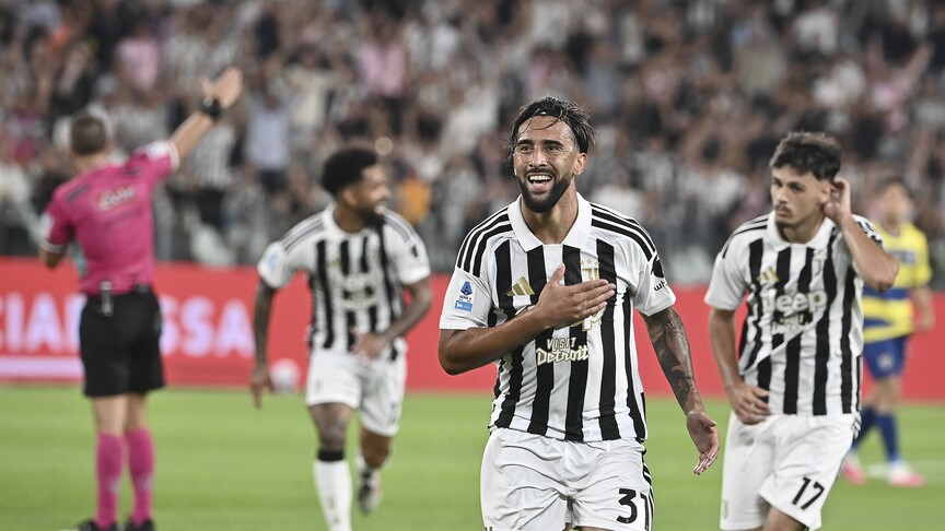 يوفنتوس يتجاوز بارما بثنائية بالدوري الإيطالي
