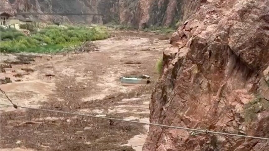 ABD'de Büyük Kanyon'daki selin ardından 20'den fazla kişiden haber alınamıyor haber görseli