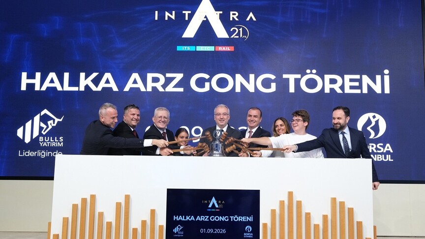 Borsa İstanbul'da gong İntetra Teknoloji için çaldı haber görseli