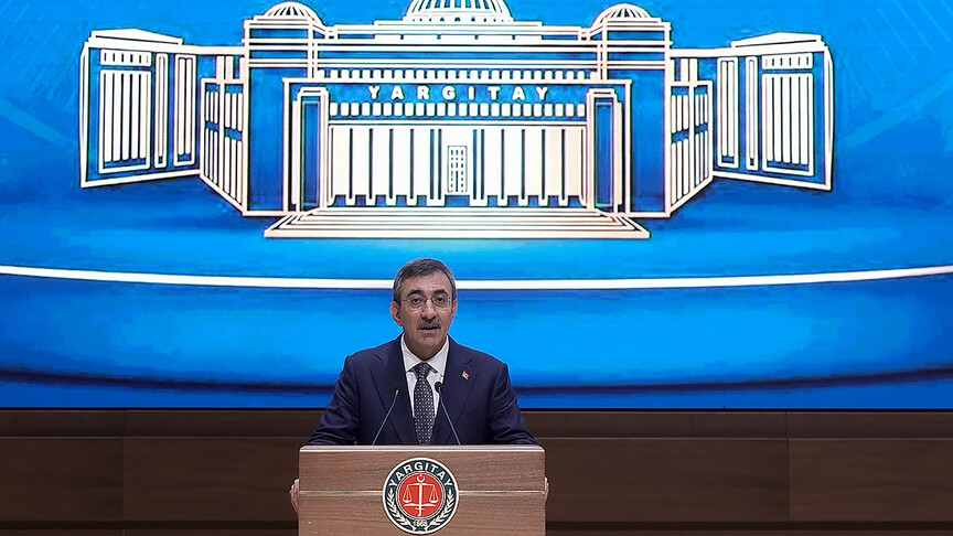 Cumhurbaşkanı Yardımcısı Yılmaz: 'Terörsüz Türkiye' daha çok yargının, hukukun konusu olan bir süreç olacak haber görseli