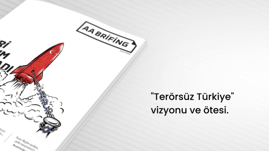 Anadolu Ajansı'nın aylık dergisi "AA Brifing"in eylül sayısı raflarda haber görseli