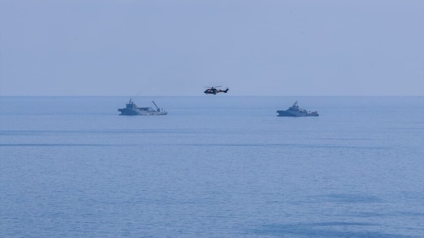 Girne açıklarında alabora olan yolcu gemisinin enkazına ulaşıldı haber görseli