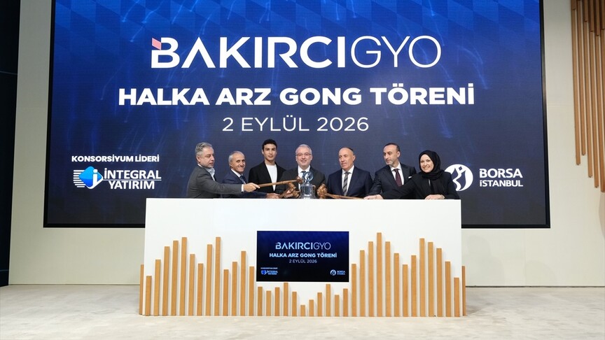 Borsa İstanbul'da gong Bakırcı GYO için çaldı haber görseli