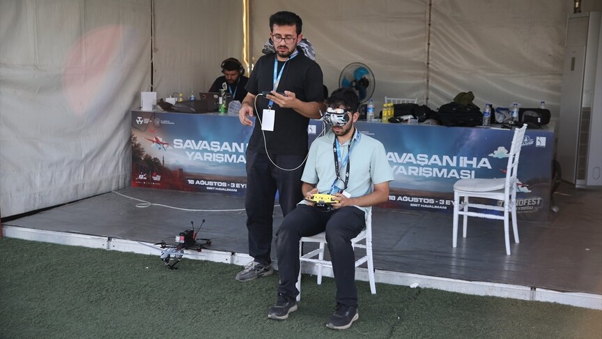 "TEKNOFEST Savaşan İHA Yarışması" Siirt'te tamamlandı haber görseli