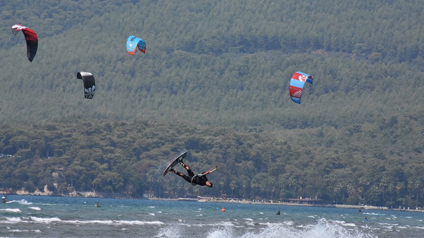 Formula Kite Avrupa Şampiyonası, yarın Muğla'da başlayacak haber görseli
