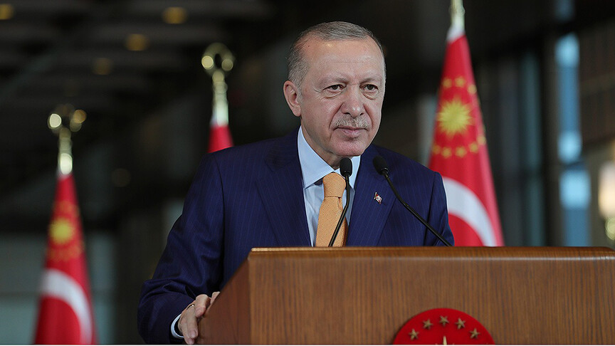 CANLI- Cumhurbaşkanı Erdoğan konuşuyor haber görseli