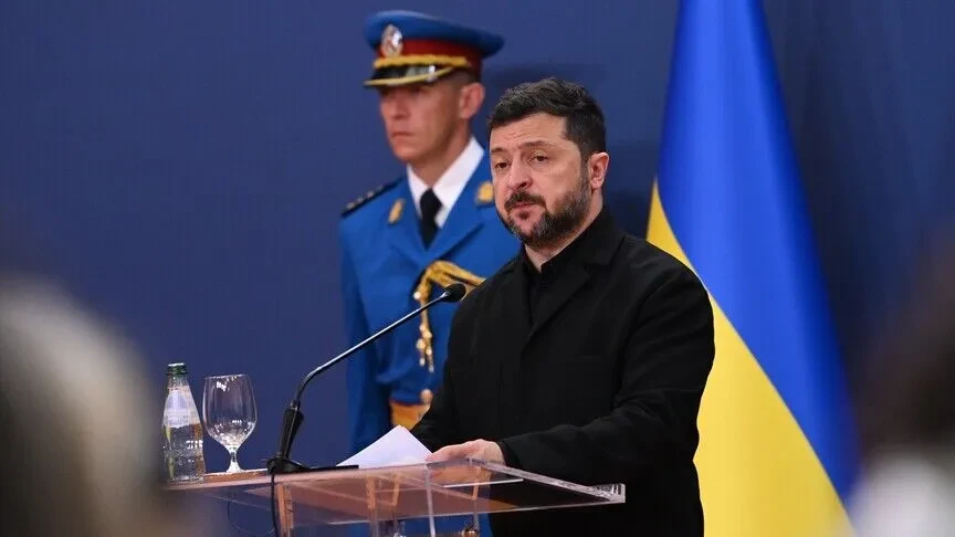 Zelenskyy  Një dron rus goditi ndërtesën e shërbimit të sigurisë në Kiev