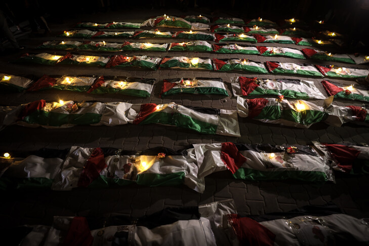 Gaza Civil Defense Recovers 55 Palestinian Remains from Rubble