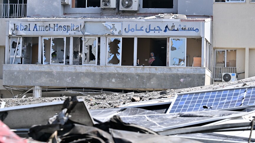 Israeli airstrikes completely destroyed hospital in southern Lebanon: Health Ministry