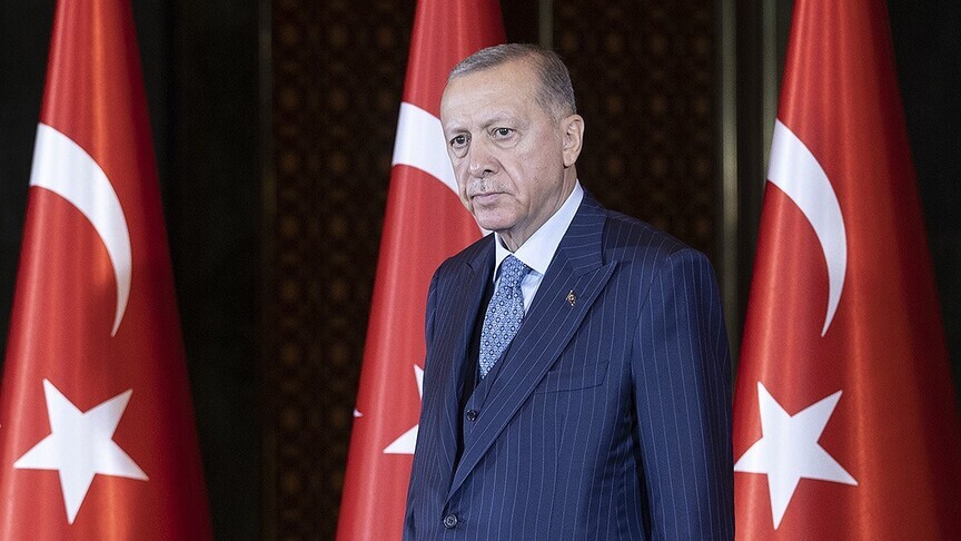 Cumhurbaşkanı Erdoğan'dan şehit polis memuru Topatan'ın ailesine başsağlığı mesajı haber görseli
