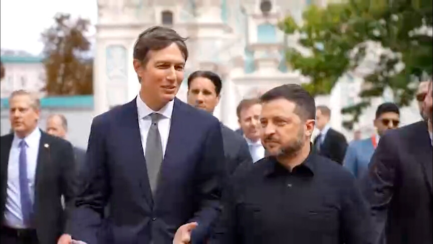 Zelenskiy, ABD Başkanı Trump'ın özel temsilcileri Witkoff ve Kushner'le bir araya geldi haber görseli
