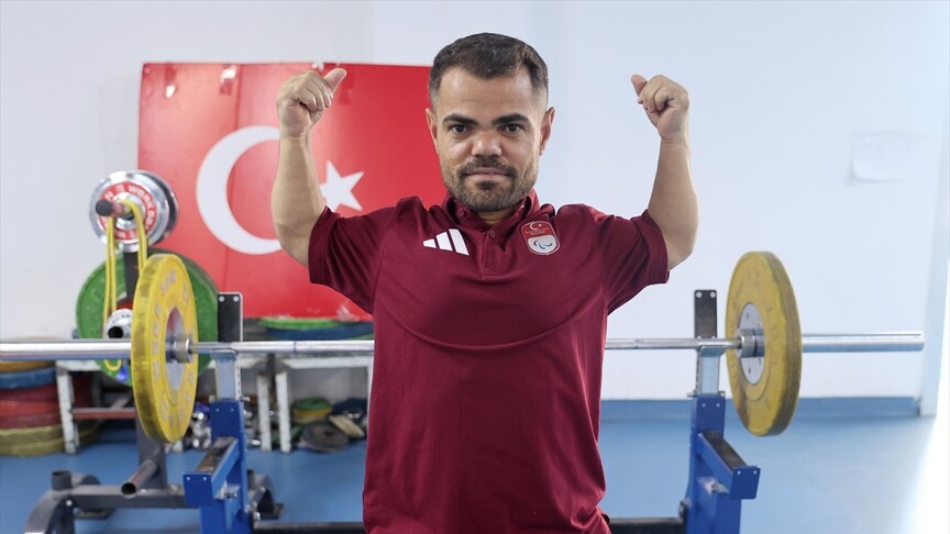 "Minik Herkül"ün hedefi Paralimpik Oyunları'nda altın madalya haber görseli