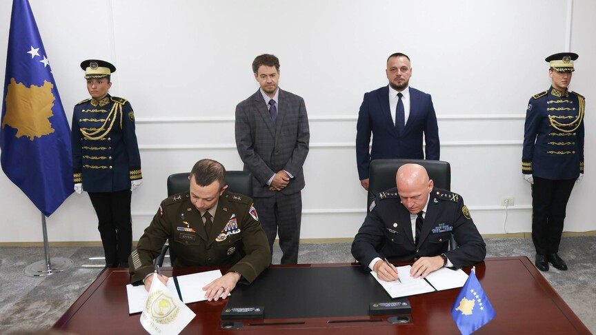 Nënshkruhet marrëveshja për angazhimin e ushtarëve të Kosovës në Gaza