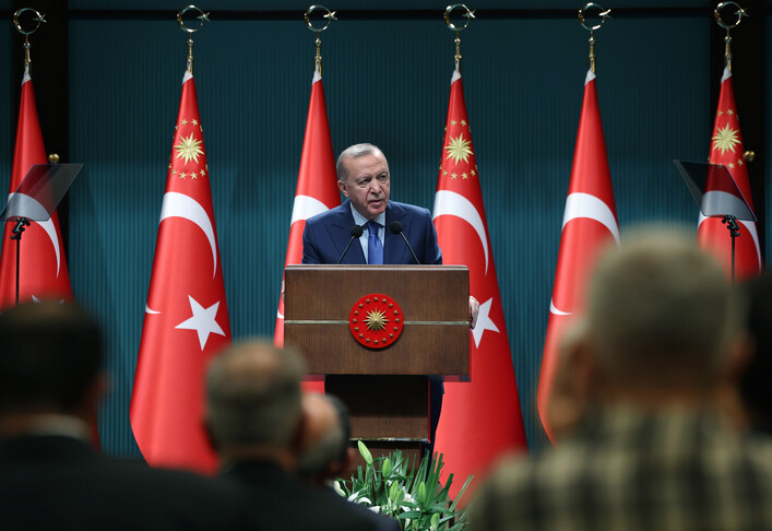 Presidenti Erdogan paralajmëron se Turqia nuk do të lejojë që lëvizjet armiqësore t ia bllokojnë rrugën