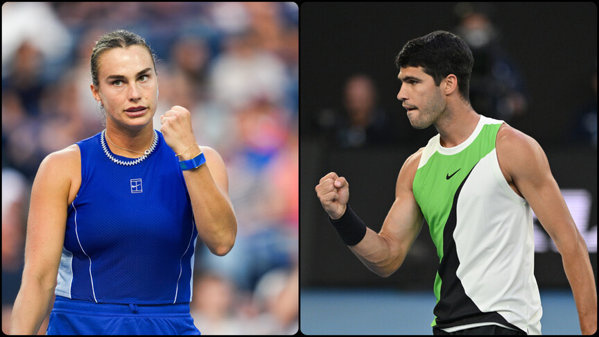 ABD Açık'ta Sabalenka ve Alcaraz çeyrek finalde haber görseli