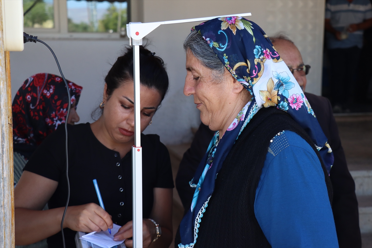 Köy köy sağlık taraması: 6 kanser vakası erken tespit edildi