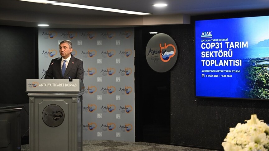 Antalya'da COP31'e yönelik tarımın beklentileri değerlendirildi haber görseli