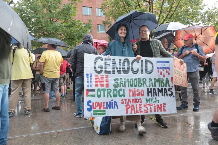Protestë në Lubjanë kundër hapjes së ambasadës izraelite  propozohet riemërtimi i rrugës në  Rruga e Palestinës 