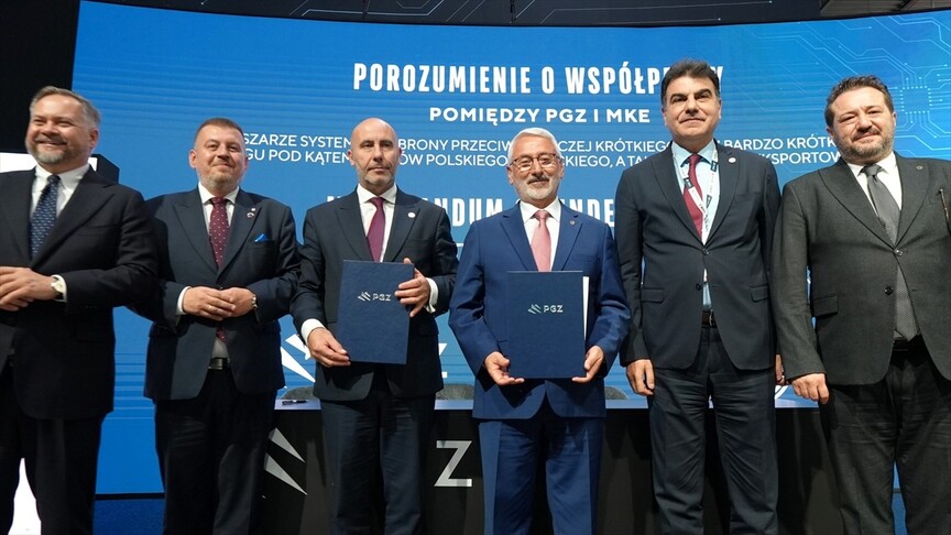 MKE, Polonyalı PGZ ile hava savunması alanında mutabakat zaptı imzaladı haber görseli