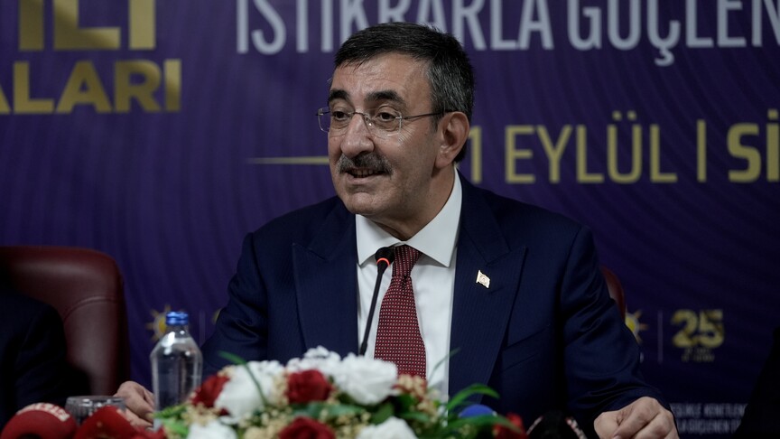 Cumhurbaşkanı Yardımcısı Yılmaz: Terör meselesini kalıcı şekilde gündemimizden çıkarmak istiyoruz haber görseli