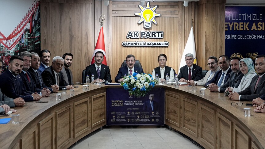 Cumhurbaşkanı Yardımcısı Yılmaz: Türkiye istikrarla yoluna devam ediyor haber görseli