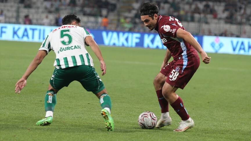 Trabzonspor, deplasmanda Konyaspor'a 1-0 yenildi haber görseli