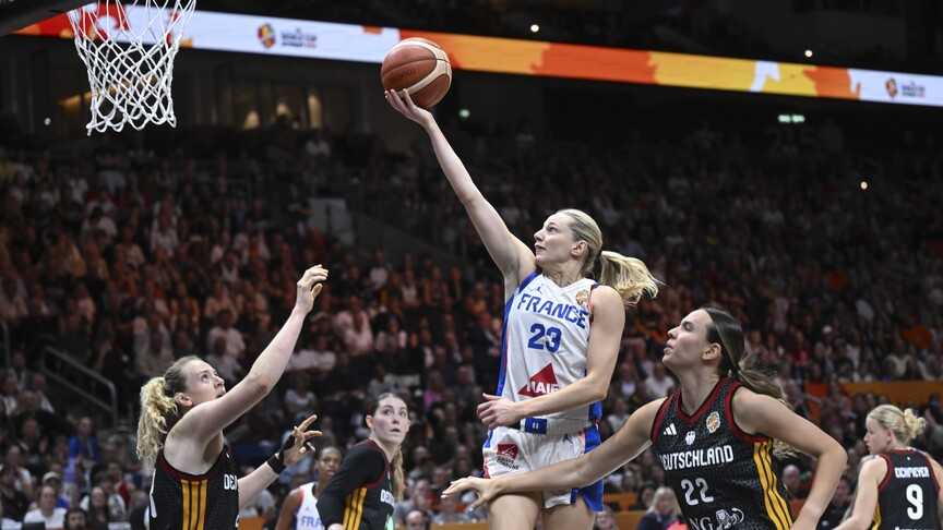 France Beat Germany 86-64 to Reach First-Ever Women's Basketball World Cup Final