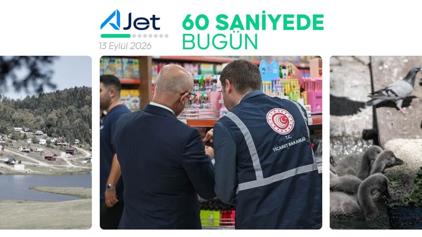 60 saniyede bugün (13 Eylül 2026) haber görseli