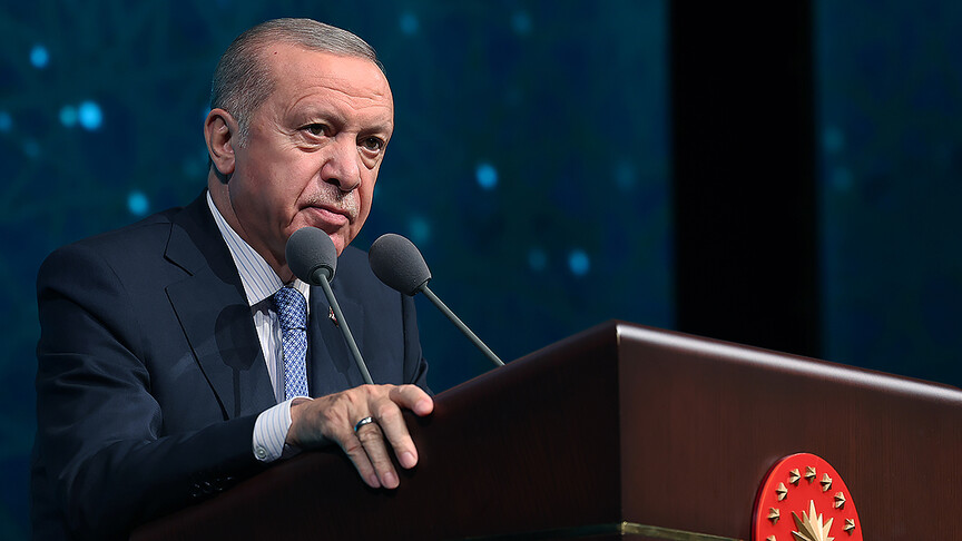 CANLI - Cumhurbaşkanı Erdoğan konuşuyor haber görseli