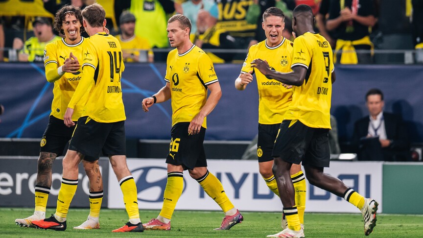 Dortmund beat Paderborn 3-0 to maintain perfect Bundesliga start