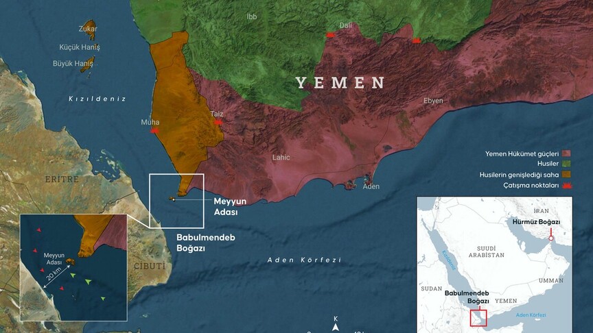 İsrail basını: Yemen'deki Husilerin Babulmendeb'e ilerleyişi İsrail'de endişeye yol açtı haber görseli