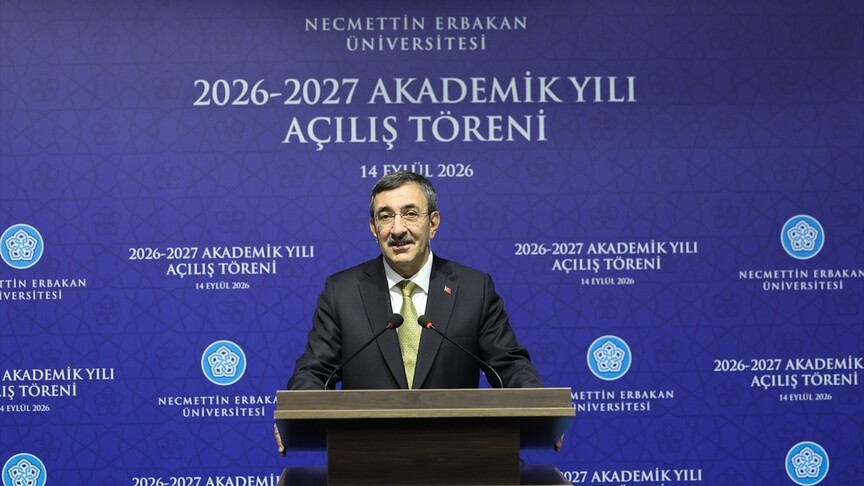 Cumhurbaşkanı Yardımcısı Yılmaz: Gazze'deki zulümlere karşı çıkan tüm üniversiteleri selamlıyorum haber görseli