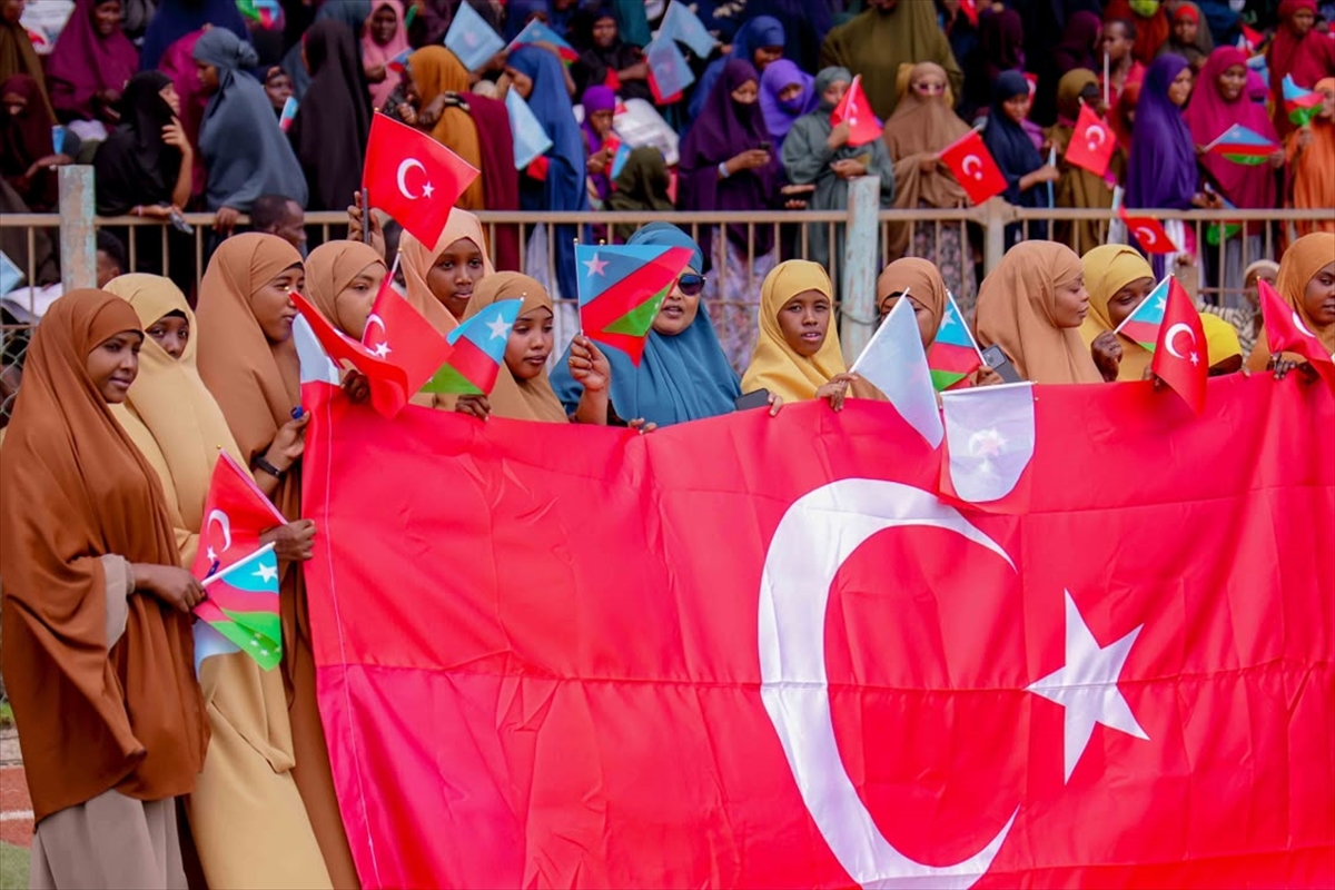 Somali'de Türkiye'ye destek gösterileri düzenlendi
