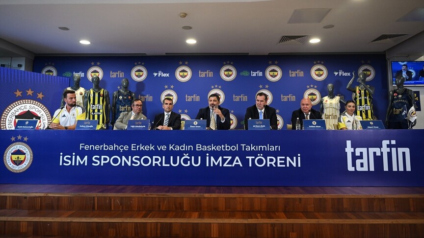 Fenerbahçe kadın ve erkek basketbol takımlarının isim sponsoru Tarfin oldu haber görseli