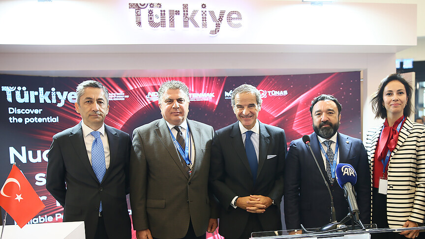 UAEA Başkanı Grossi'den, Türkiye'nin nükleer enerjideki ilerlemesine övgü haber görseli