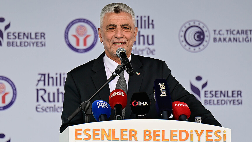 Ticaret Bakanı Bolat: 23 yılda esnafımıza 853 milyar lira finansman desteği ve kolaylığı sağladık haber görseli