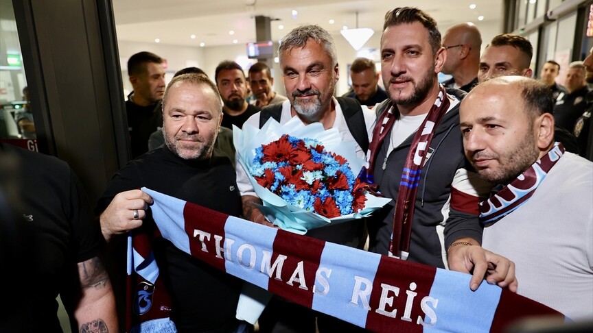 Trabzonspor'un prensipte anlaştığı teknik direktör Thomas Reis, Trabzon'da haber görseli
