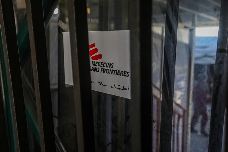 Israeli airstrike damages Doctors Without Borders bus in Gaza, injures staff member