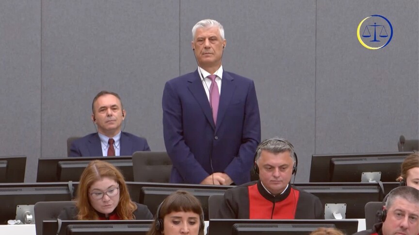 Lahey'de yargılanan eski Kosova Cumhurbaşkanı Thaçi’ye 25 yıl hapis cezası