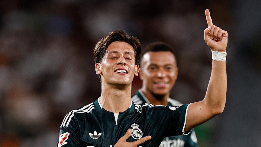 Real Madrid, LaLiga'da Elche'yi 3-2 mağlup etti haber görseli