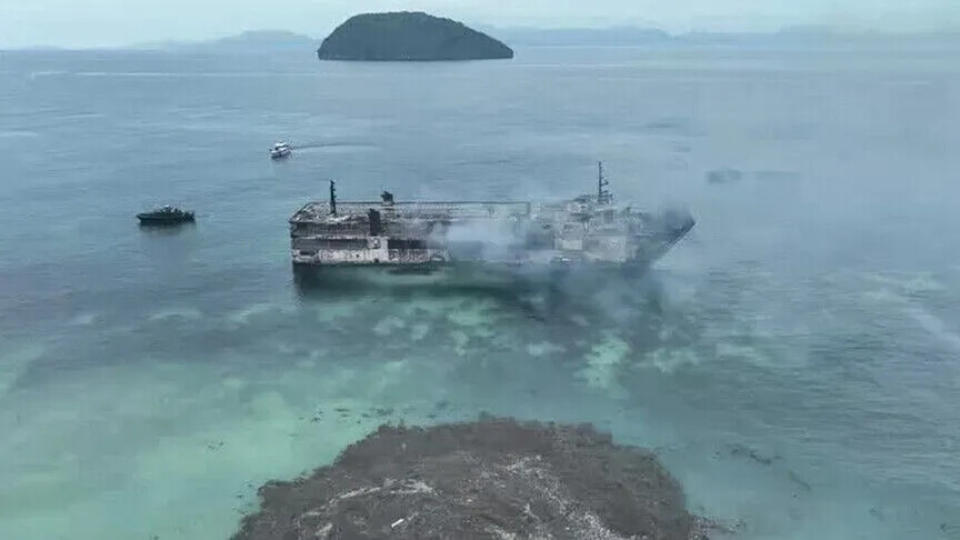 77 të vdekur dhe 8 të zhdukur nga zjarri në anijen e pasagjerëve në Filipine