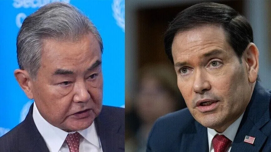 Wang i Kinës dhe Rubio i SHBA së diskutojnë situatën në Lindjen e Mesme pas vizitës së kryediplomatit iranian në Pekin