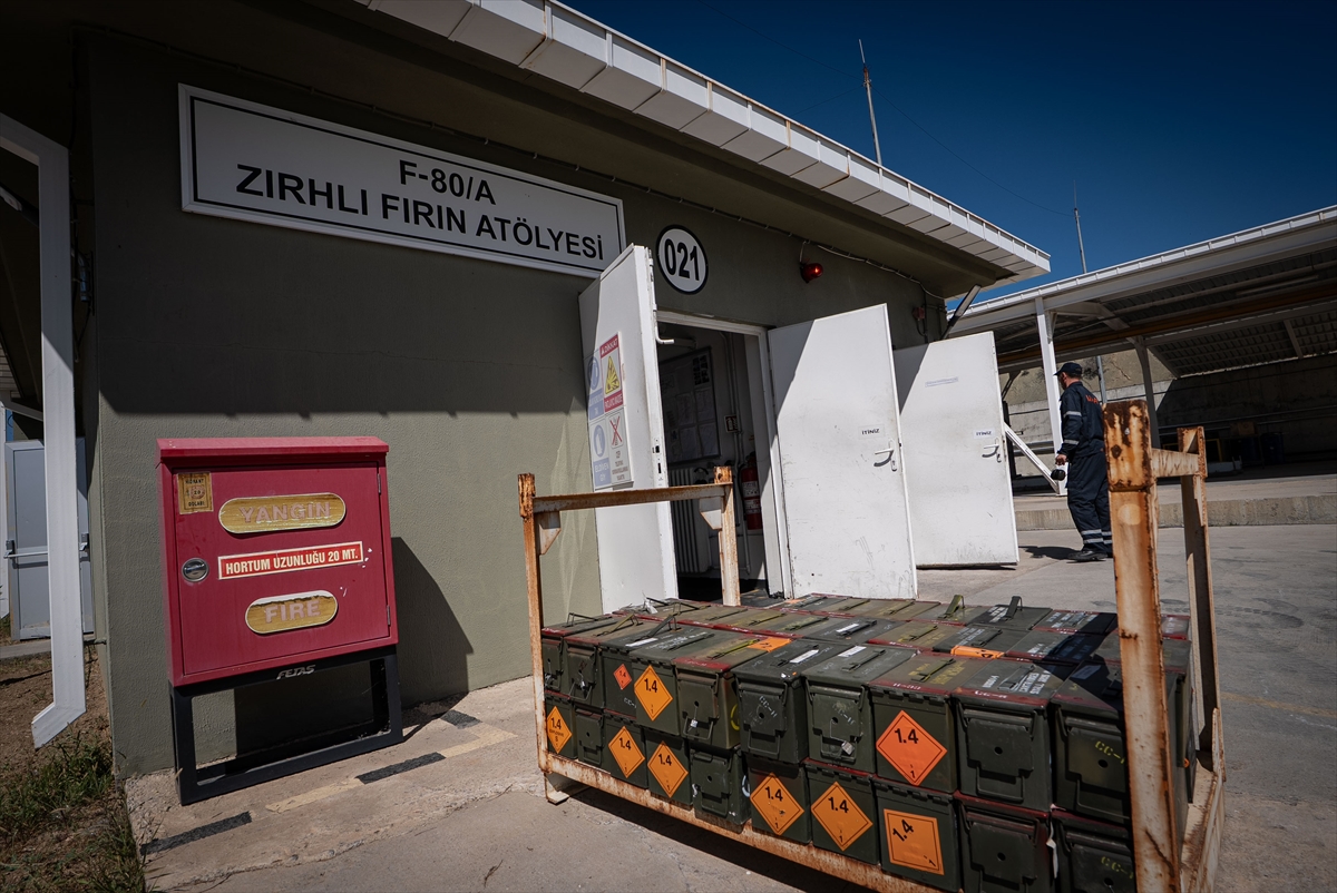 Kullanım dışı mühimmat, TSK tesisinde "sıfır atık" ilkesiyle geri kazanılıyor 7 Kullanım dışı mühimmat, TSK tesisinde "sıfır atık" ilkesiyle geri kazanılıyor