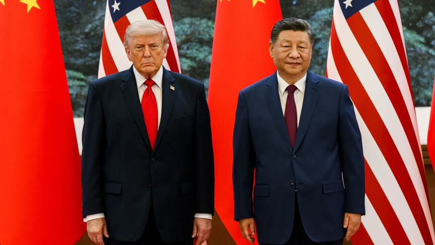 Trump, Çin Devlet Başkanı Şi ile "çok verimli" bir görüşme yapmayı umuyor haber görseli