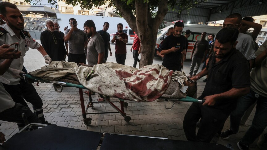 Ateşkese rağmen İsrail saldırılarının sürdüğü Gazze'de hastanelere son 24 saatte 3 cenaze getirildi