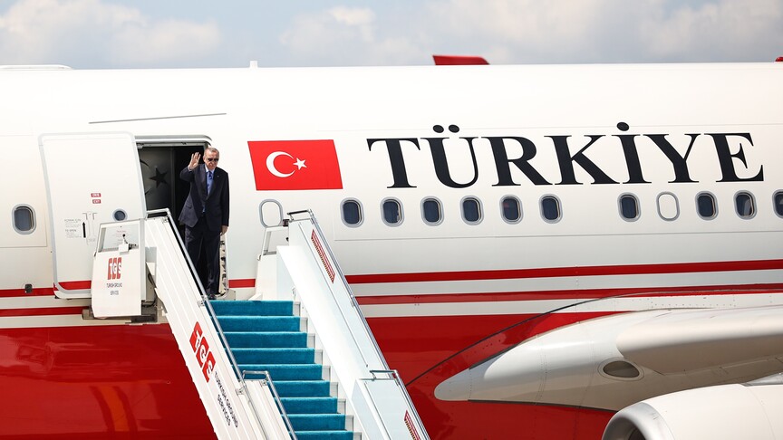 Cumhurbaşkanı Erdoğan, BM Genel Kurulu'na katılmak üzere ABD'ye gitti