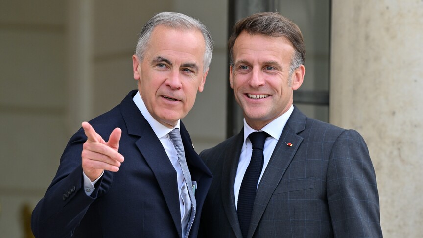 Macron, Fransa ve Kanada arasında "derin bir yakınlaşma" sağlanması için çalışacaklarını söyledi haber görseli