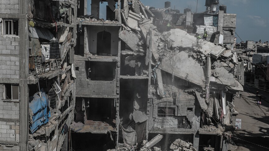 Gaza launches emergency plan to evacuate and demolish 255 war-damaged buildings