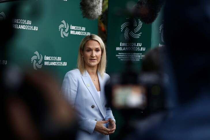 Kryediplomatja irlandeze  BE ja ka humbur besueshmërinë lidhur me reagimin ndaj veprimeve të Izraelit