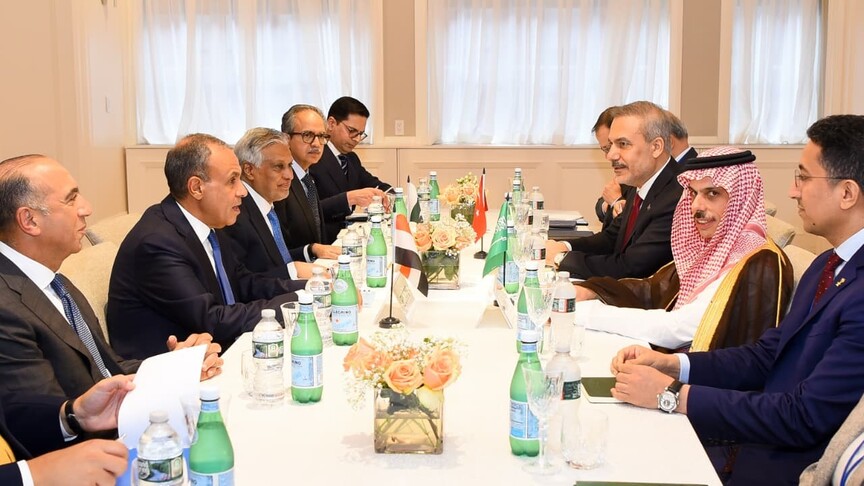 Bakan Fidan, Türkiye-Mısır-Pakistan-Suudi Arabistan Dışişleri Bakanları Toplantısı’na katıldı haber görseli